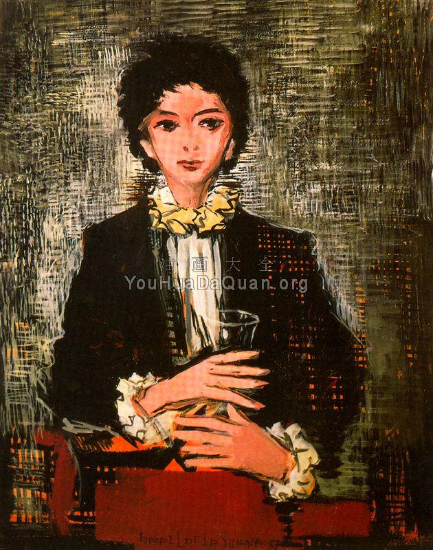 Portrait of a Woman - 伊斯梅尔·冈萨雷斯·德·拉·塞尔纳